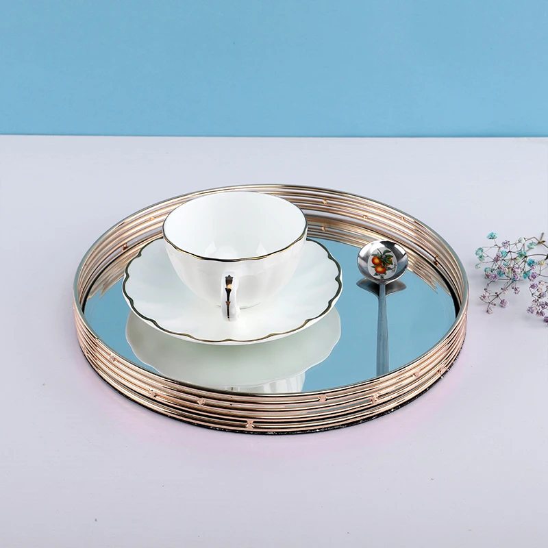 Best Price Decoration Metal Mirror Tray