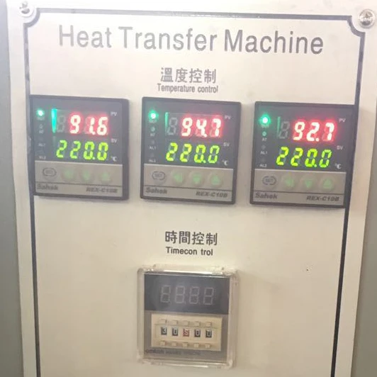 Pneumatic large format sublimation heat presser 1000X1200