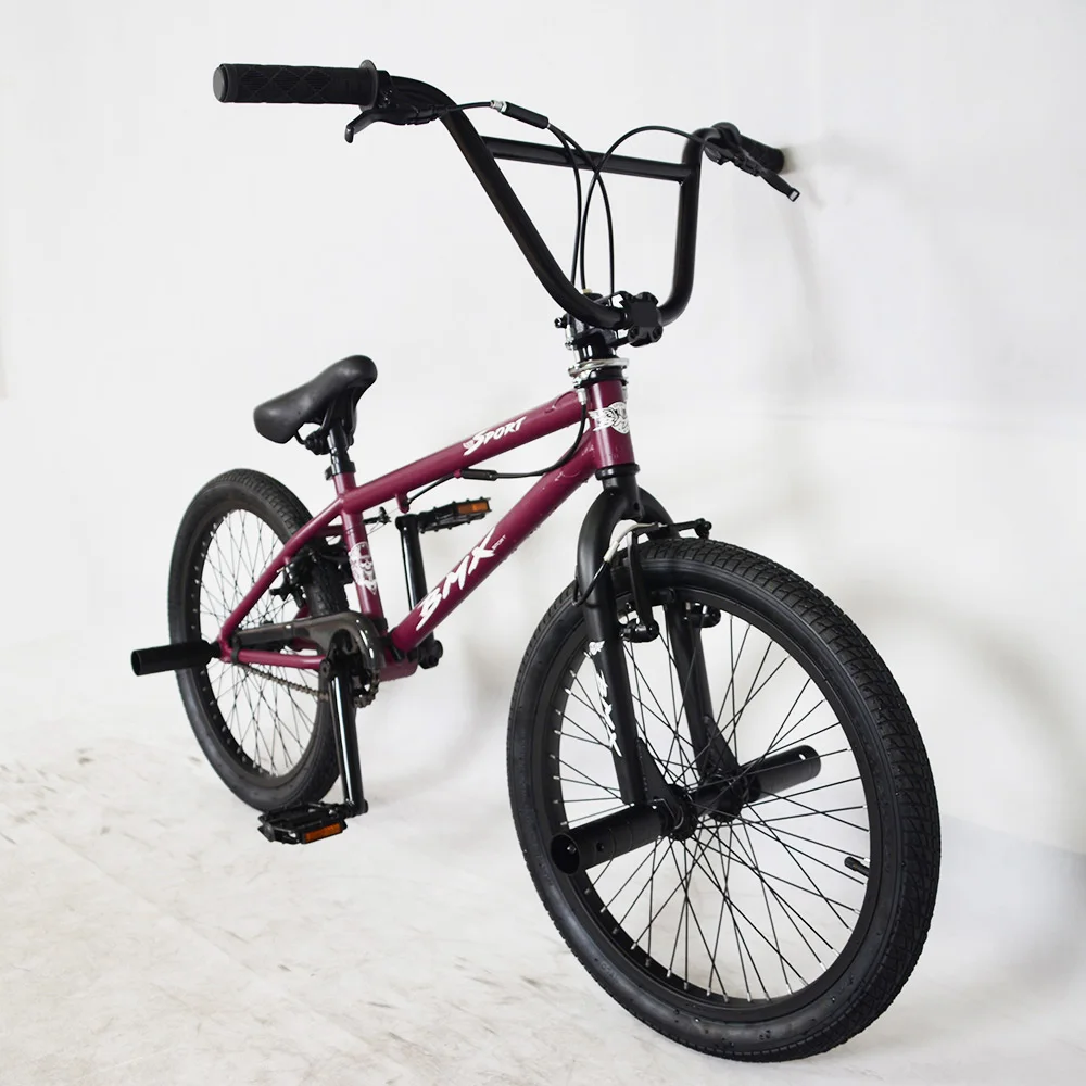 
China supplier 20 inch hi-ten steel frame u brake 360 degree bmx bike freestyle 