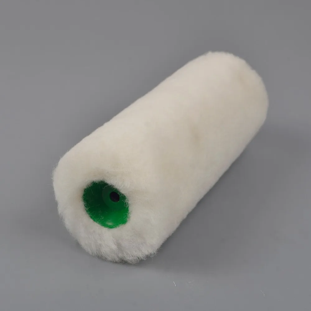 9 Inch 230 mm 100% Lambskin Wool Paint Brush Roller Reusable  Painting Roller for House Painting