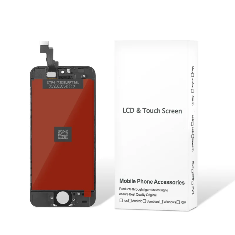 
Digitizer replacement repair part white LCD screen display for iphone 5s lcd screen 