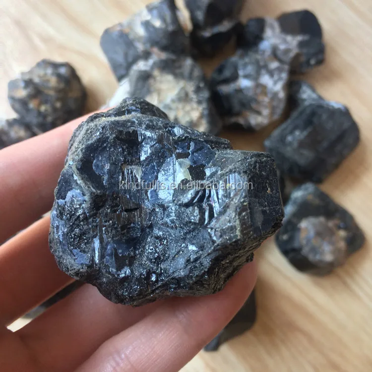 Natural Black Tourmaline Rough Stone Price Crystal Mineral Ore For Sale