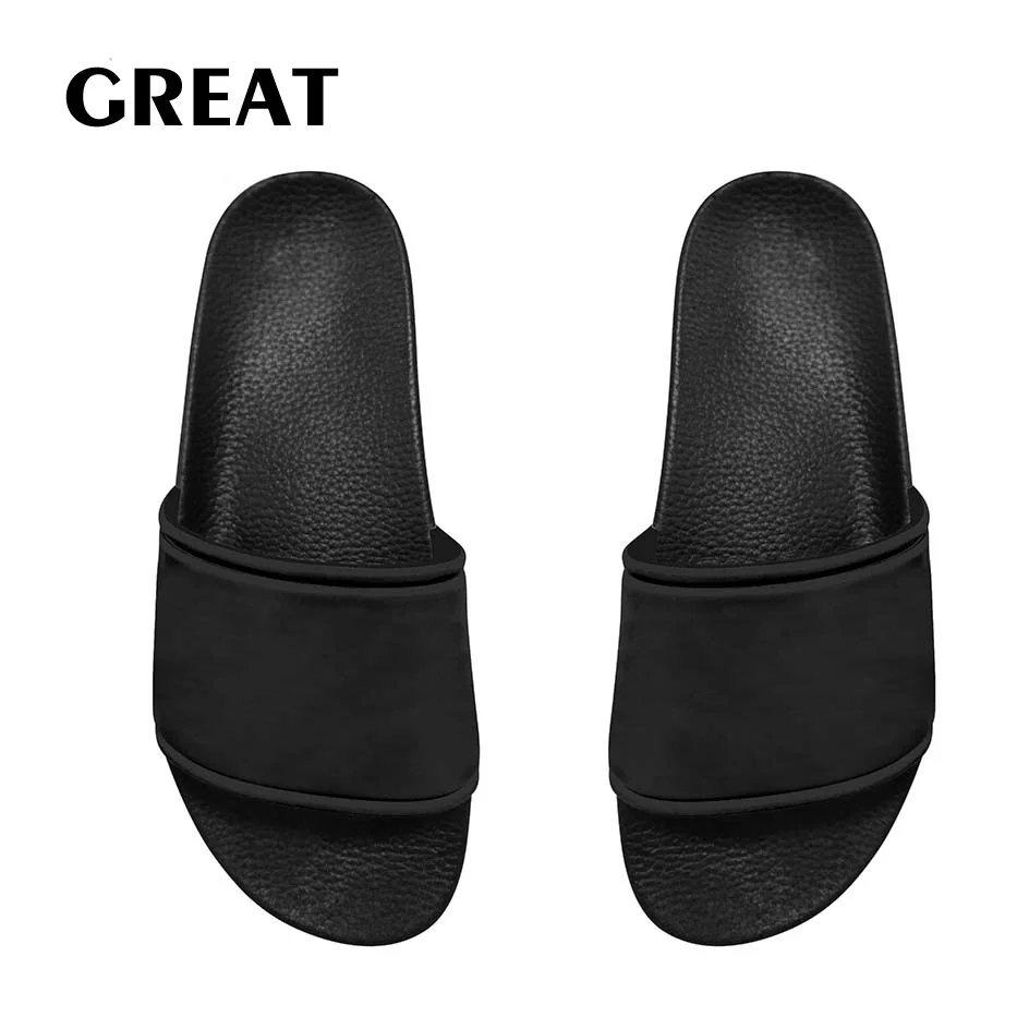 Горки Greatshoe пользовательские ПВХ домашние мужские сандалии, индивидуальные унисекс тапочки мужские шлепанцы обувь сандалии