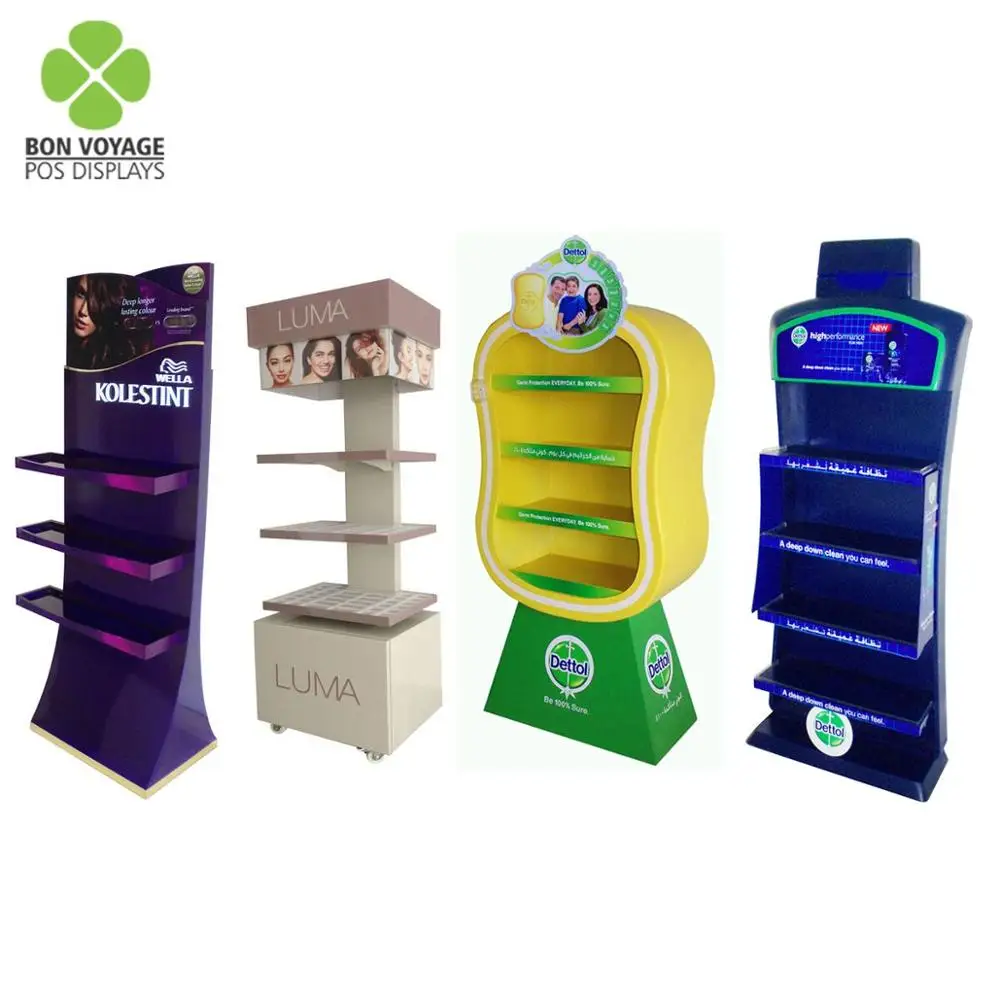 New design customized metal nail polish display stand