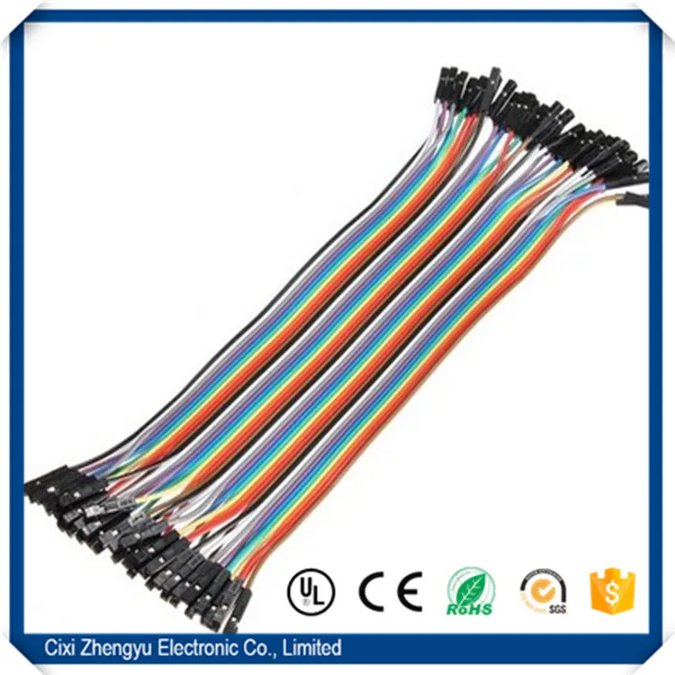 40P Dupont Female to Female Jumper Wire