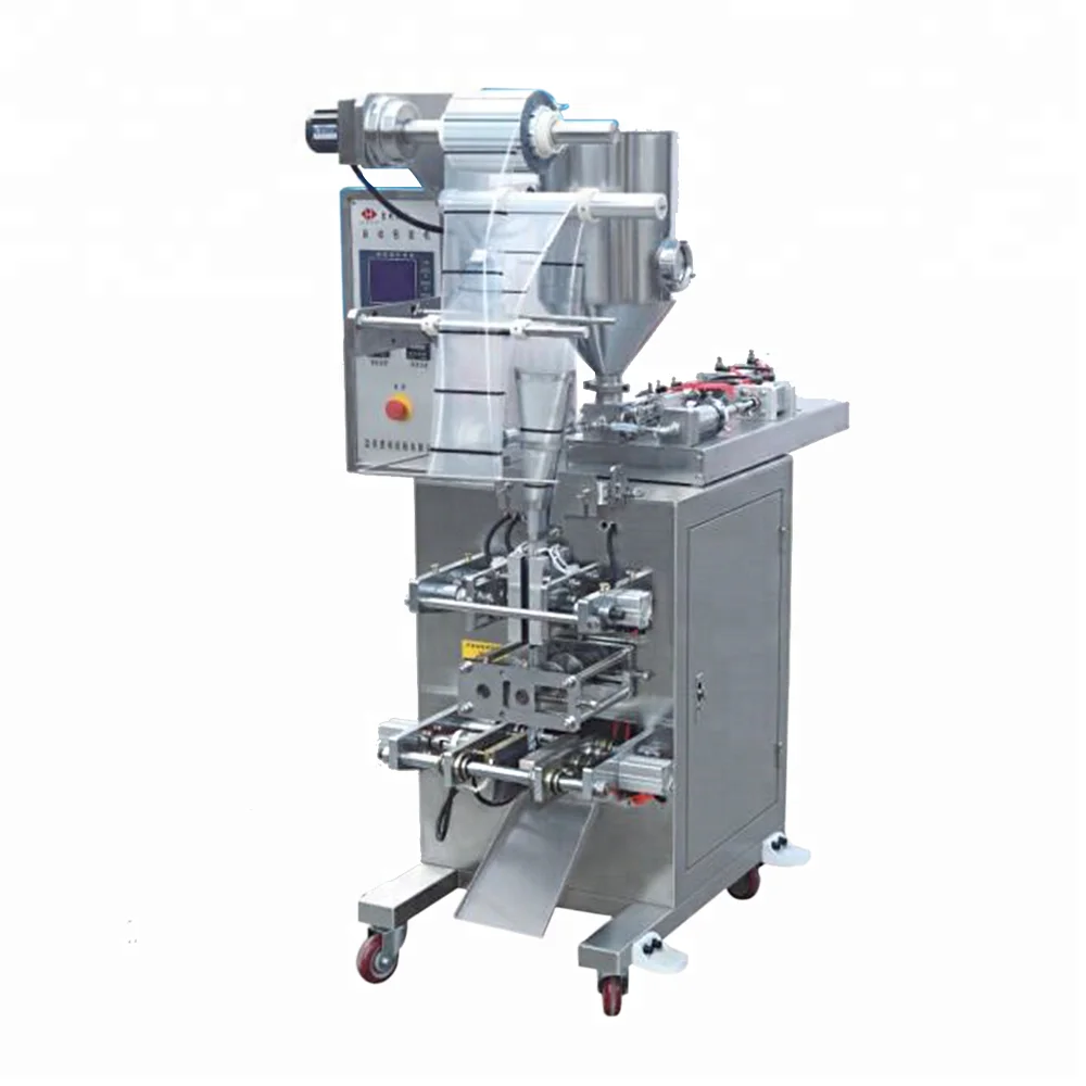 Bagged tomato sauce peanut butter cream paste piston filler sealer and coder 5- 100g