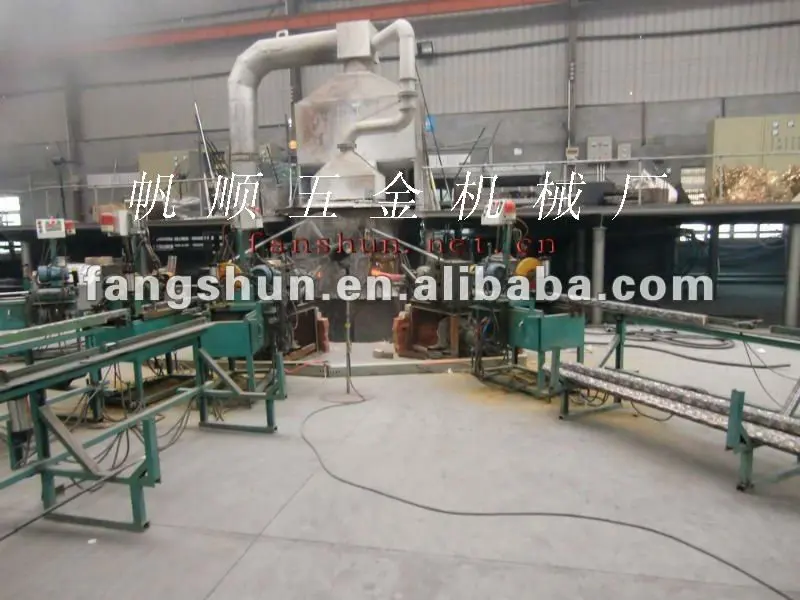 латунного прутка Производство станков, горизонтального непрерывного литья машины