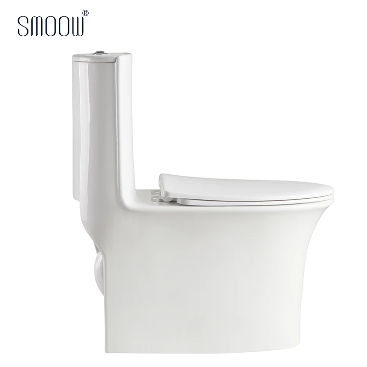 Hot sanitary wares rimless washdown one piece wc ceramic toilet for bathroom