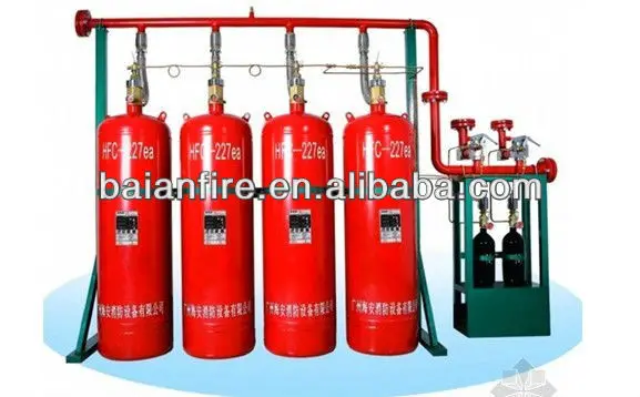 FM200 Clean Agent Gas Fire ExtinguisherFM200 Fire Suppression System