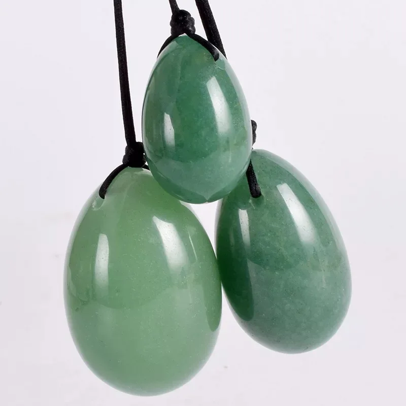 Wholesale Green Aventurine Crystal Yoni Eggs For Kegel Exercise