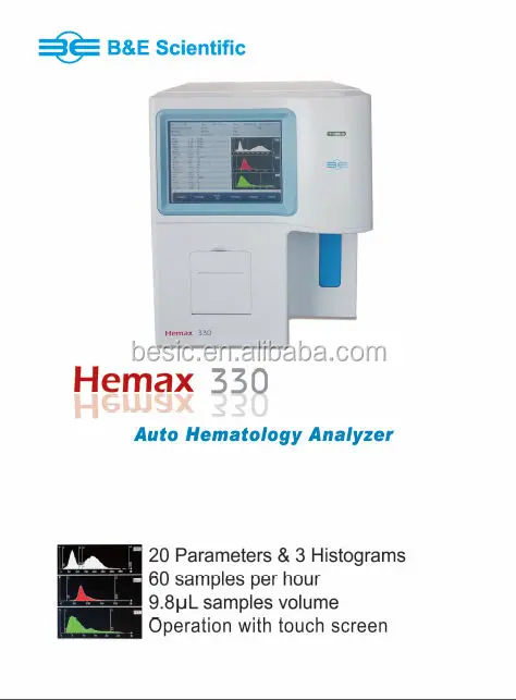 
Hematology reagents for Coulter, Abbott, Sysmex, ABX, Mindray, Nihon Kohden, Swelab 