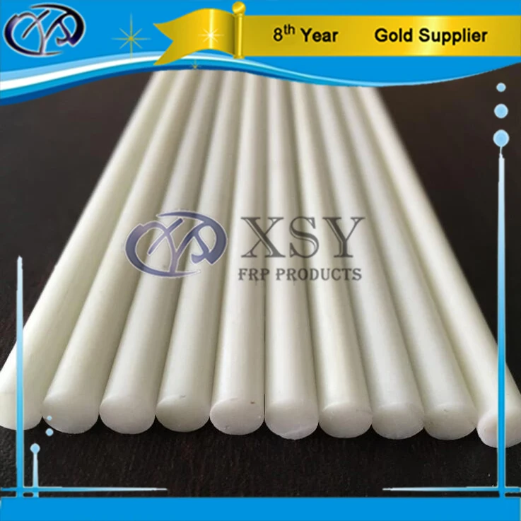 Solid Smooth Fiberglass Rod for Vegetable Support