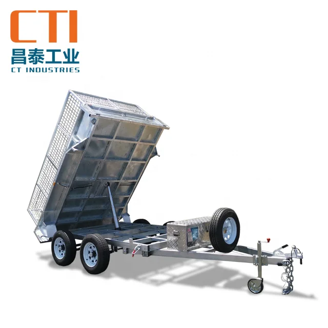 2021 POPULAR  HDG 12 x 6 Hydraulic Three Ways Tipper Trailer ATM 3500KG