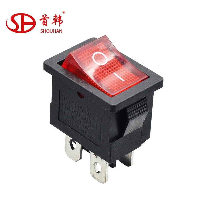 Включения-выключения 4pin KCD-177-4P кулисный переключатель 6A 250VAC для электронный