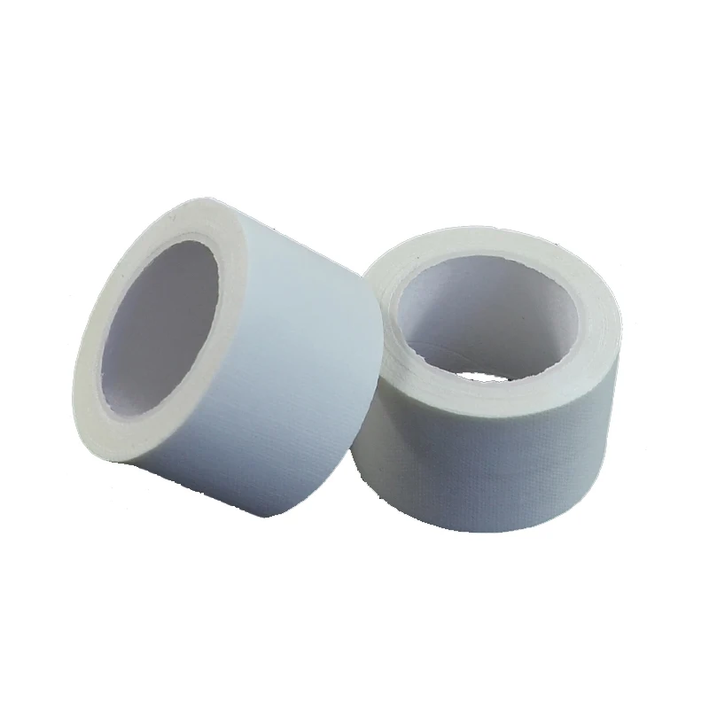 White color waterproof cotton fabric medical tape for wound care