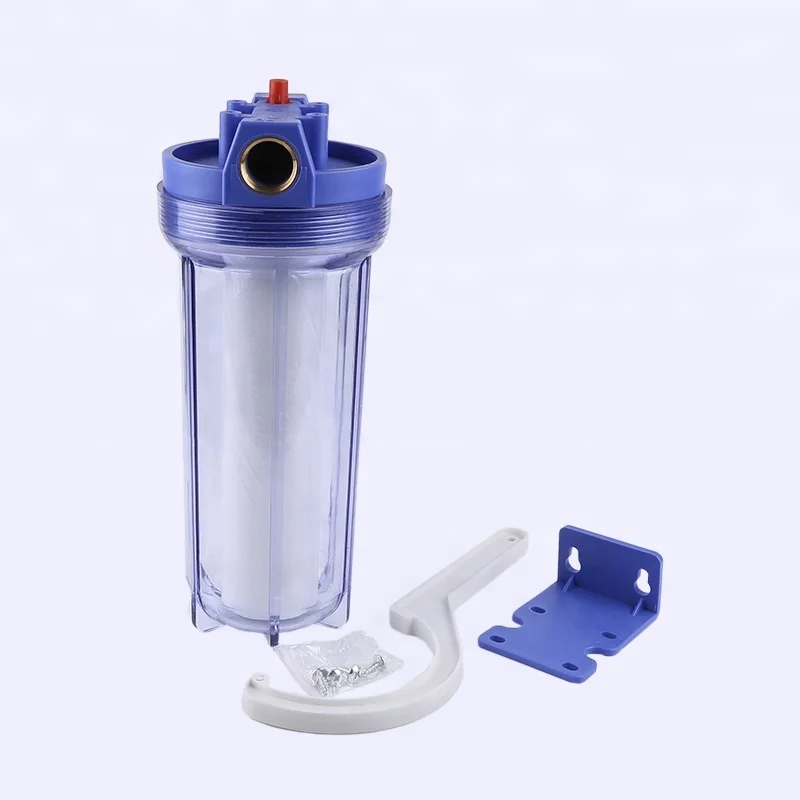 
Domestic water treatment filters 10 inch single water filter with housing 