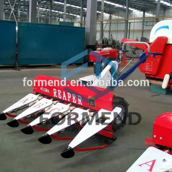 Korea mini reaper binder-mini rice combine harvester