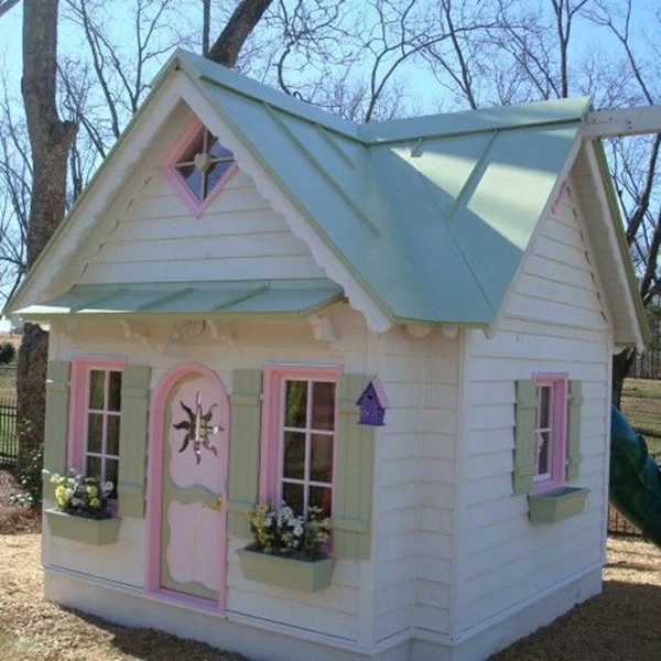 Good design wooden play house indoor playhouse plans