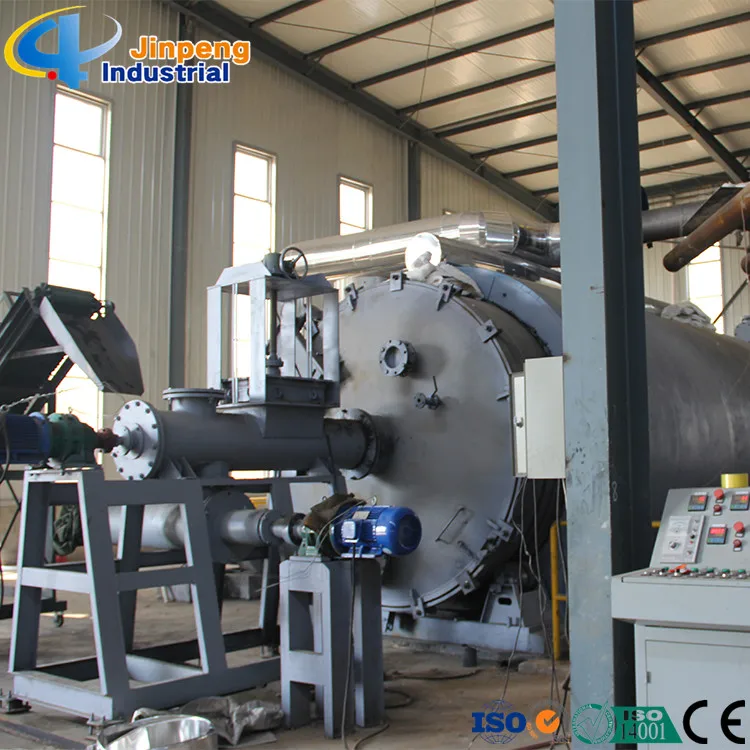 Environment friendly tyre recycling machine