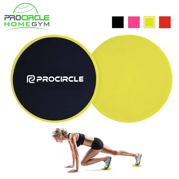 Power Training Exercise Gliding Core Sliding Discs and Exercise Resistance Loop Band