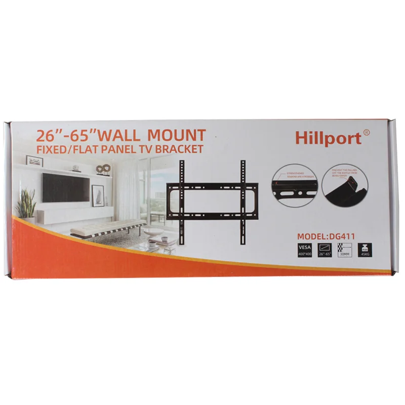 26-65 дюймов ТВ Универсальный кронштейн настенный оптовая продажа ЖК-телевизор Поддержка крепления