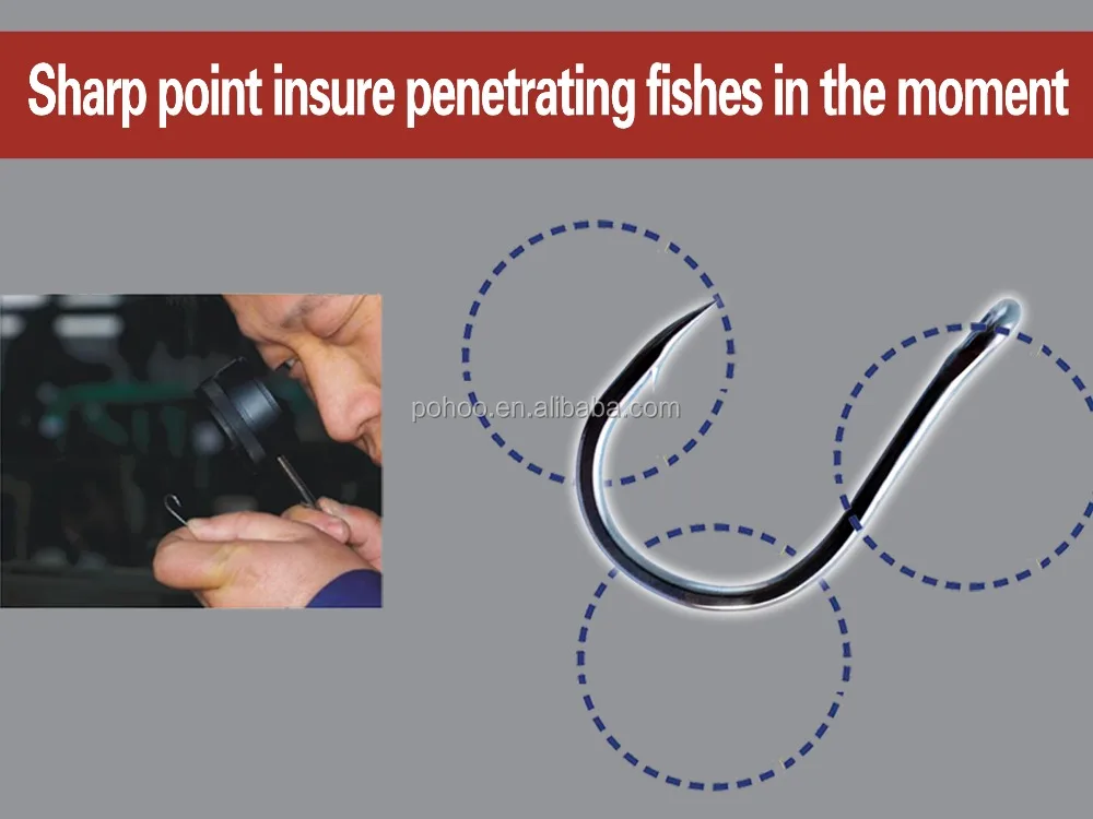 
Deep sea strong jig hooks 