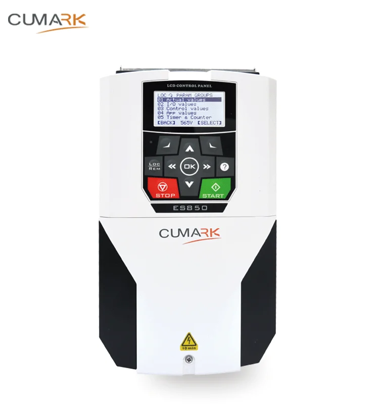 
Cumark ES580 Multi-function close loop Torque control frequency converter with LCD keypad 