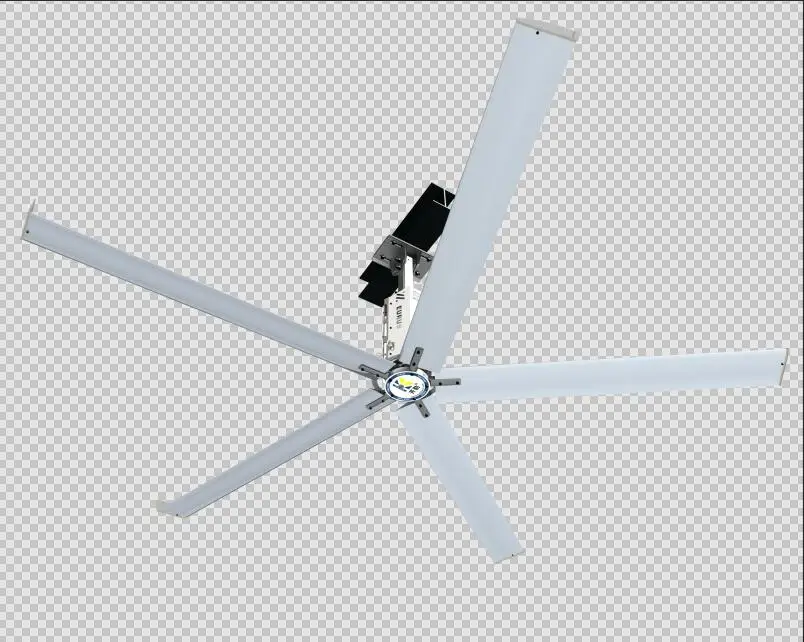 Промышленный большой потолочный вентилятор охлаждения HVLS, 7,3 метров в длину