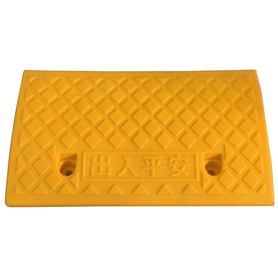 
L50cm plastic car wheel chair and motorcycle loading ramps road kerb car ramp 