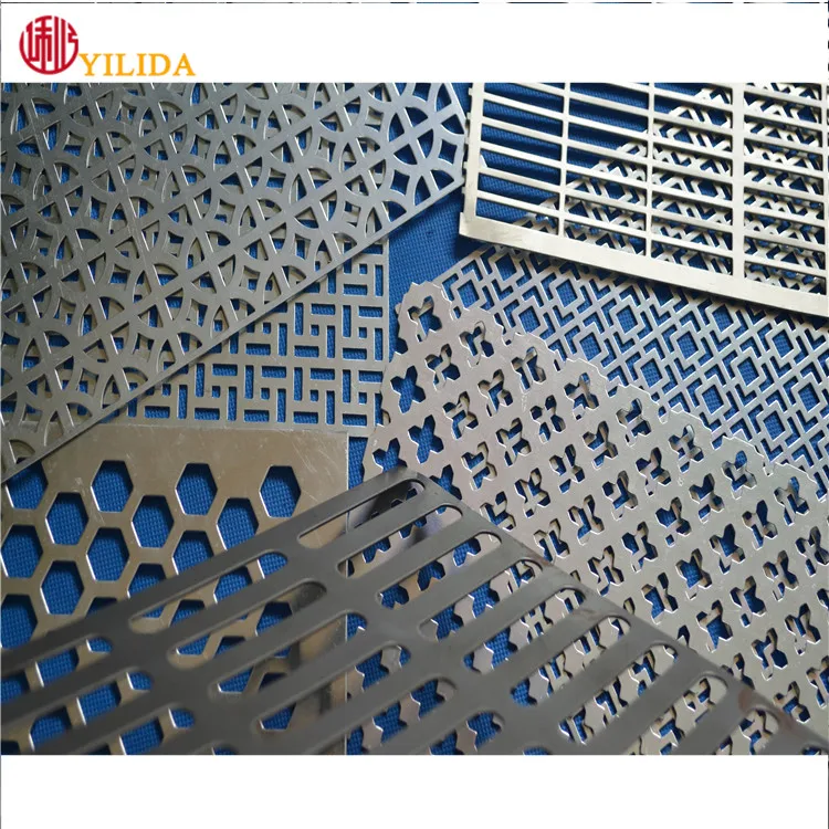 Decorative aluminum perforated metal sheet
