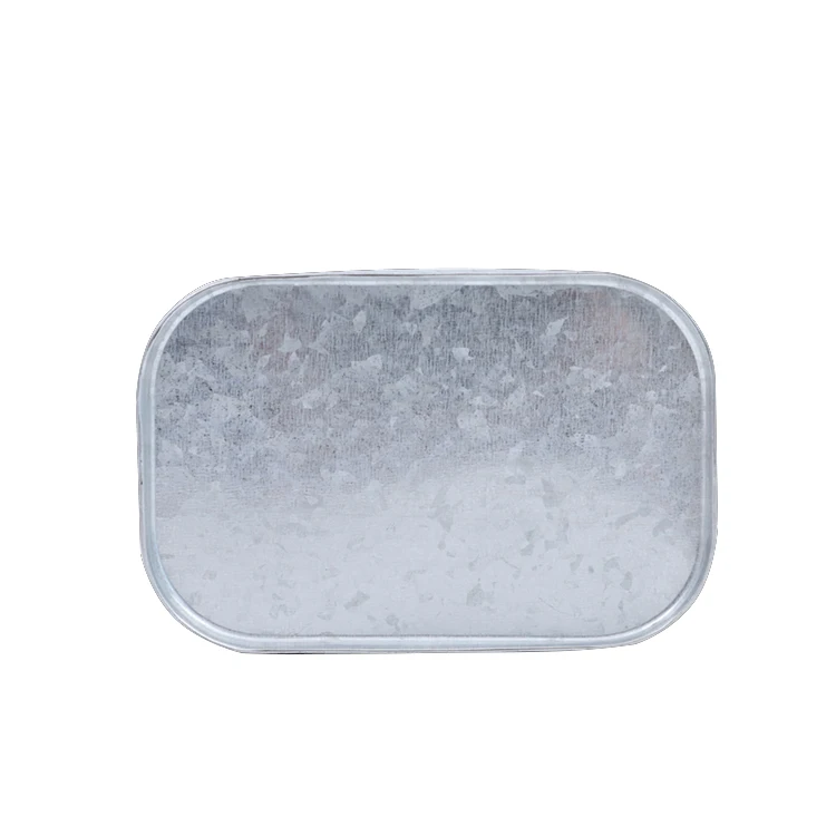 China Factory Gift Vintage Tea Tin Packaging Coffee Metal Box With Wooden Lid