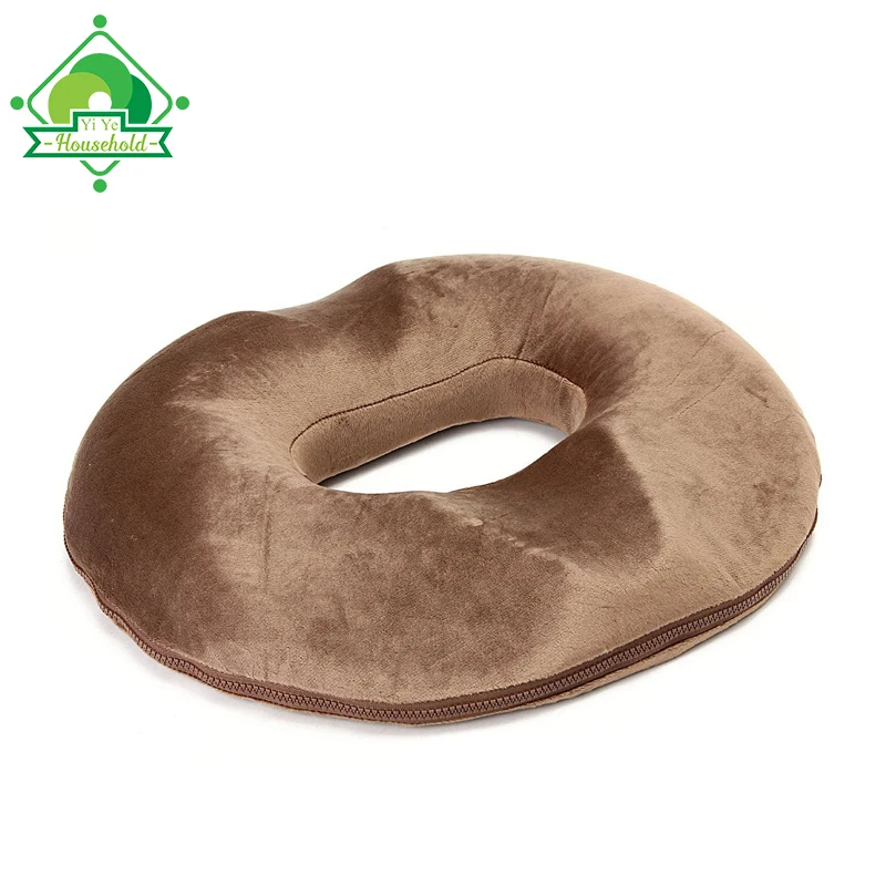 Складной пончик подушки сиденья для геморроя копчик боль спине пены cushio