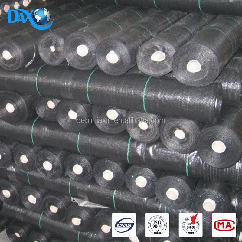 
polypropylene ( pp) slit film woven Weed Control Ground Cover Membrane Landscape Fabric 