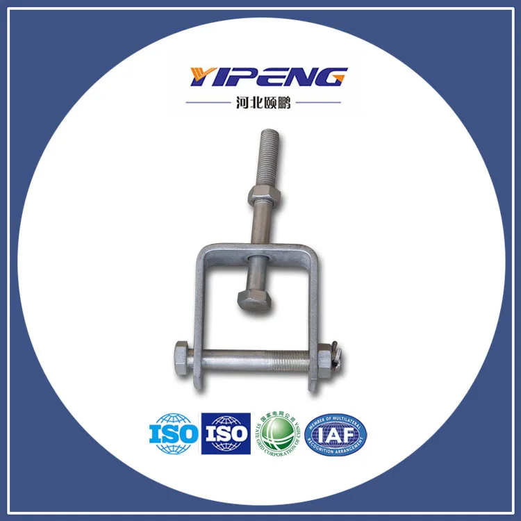 D Bracket Clevis Bracket of Electric Power Fitting for Insulator