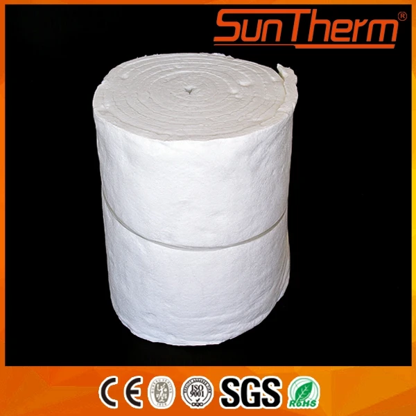 Тепловой керамического волокна одеяла применение в печи