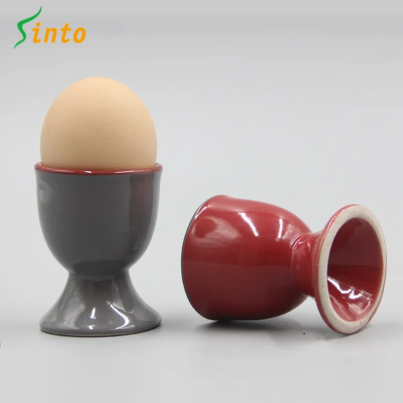 Microwave cooking food safety lead and cadmium free ceramic porcelain egg cup