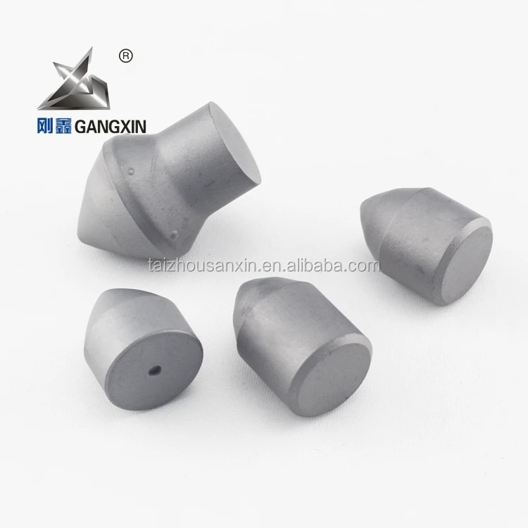 High quality control K30, K40 Gangxin Brand tungsten carbide coal tips/bit for coal drilling sanxin
