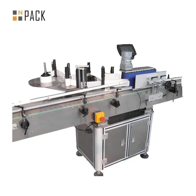 Automatic Wrap Round Bottle Label Machine