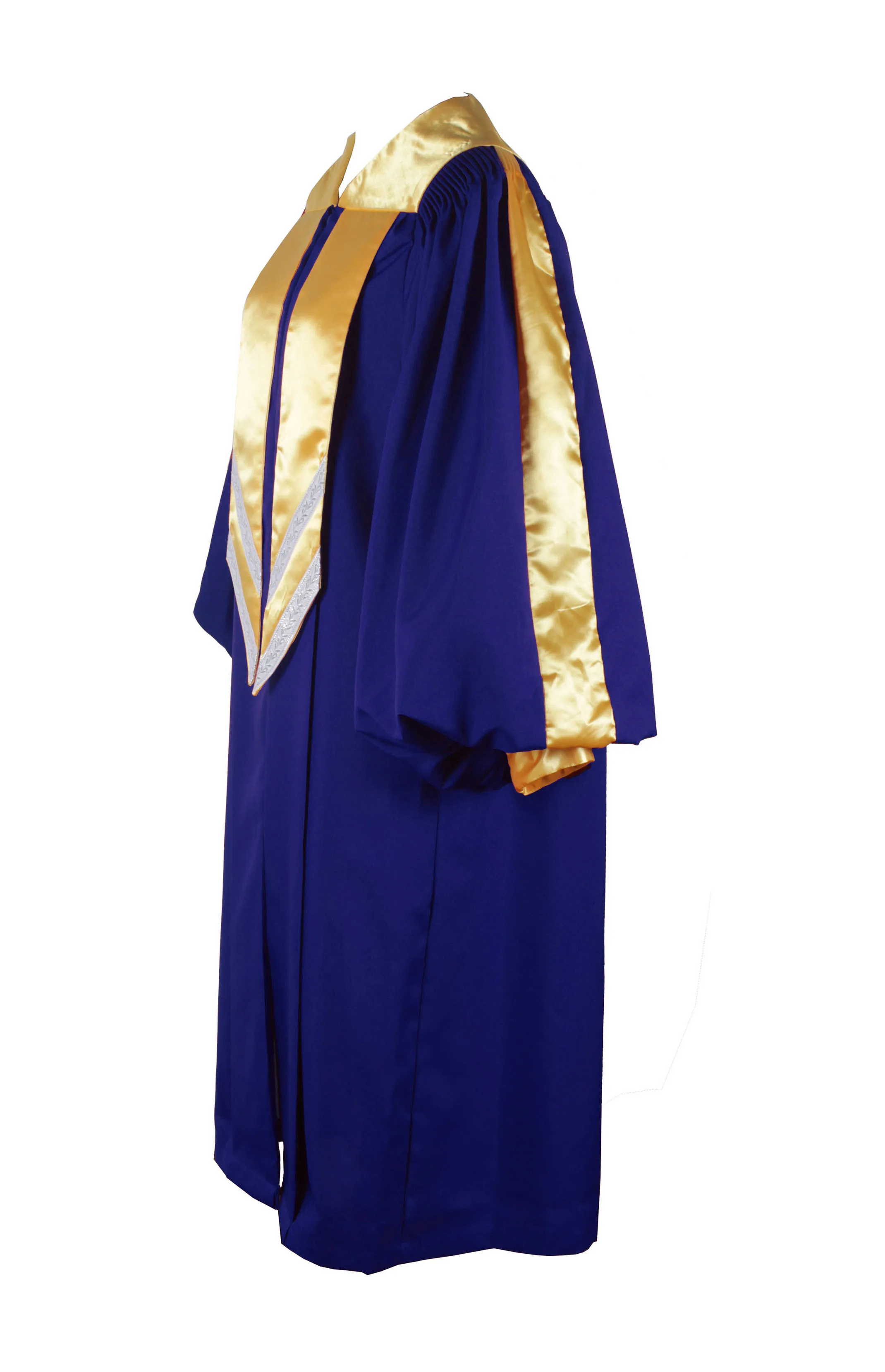 100% Polyester Deluxe Fluted Church Choir Robe with Stole