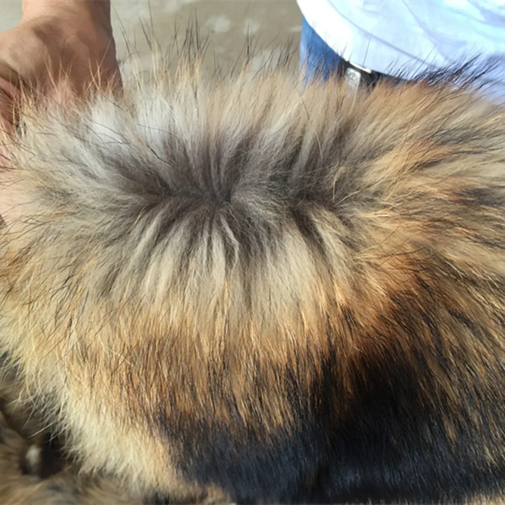  100% натуральный мех енота фабрика по оптовой цене для одежды