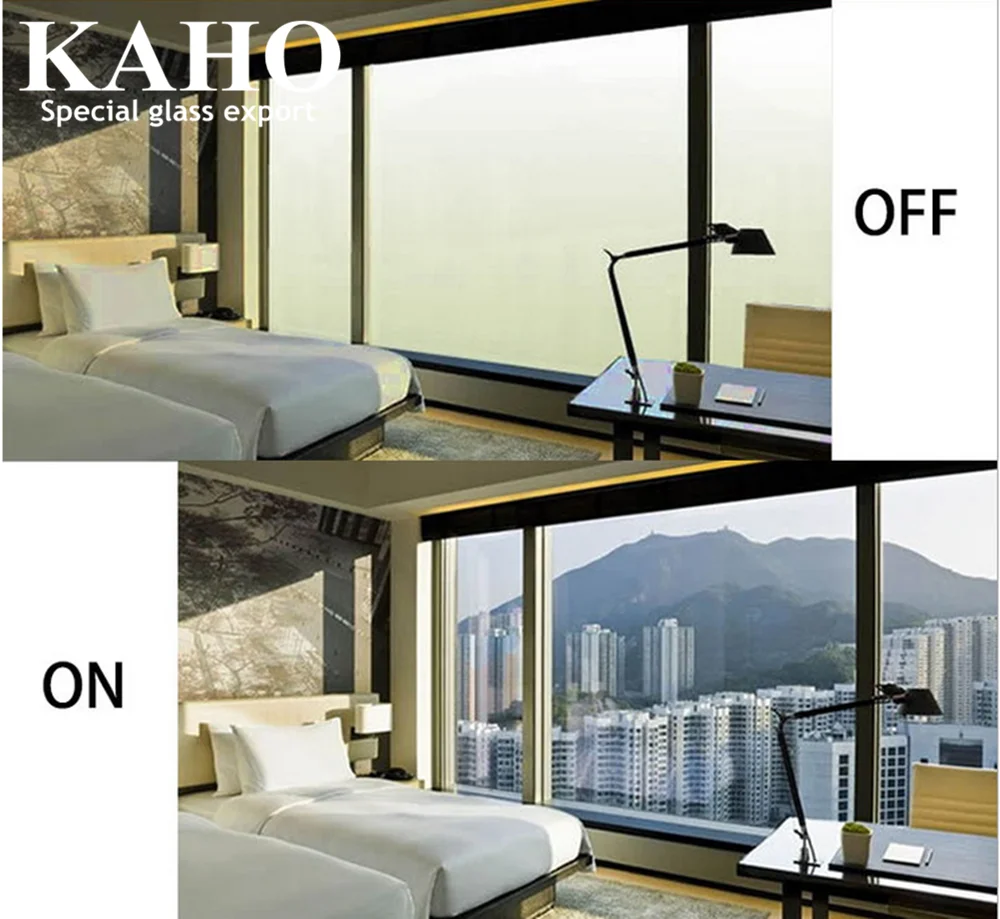 12mm 15 Smart Glass Film 15% Electric Bathroom Smart Glass