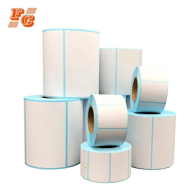 Heat Transfer Blank Printable Barcode Label Sticker Roll