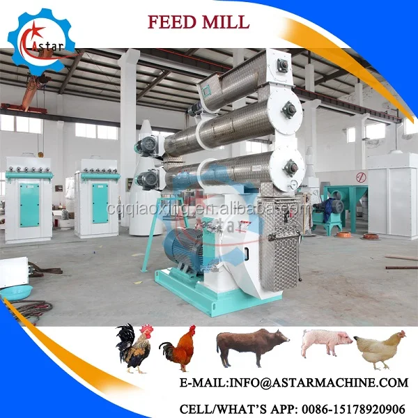 China Professional Manufacture Chicken Poultry Feed Pellet Press Mill Machine