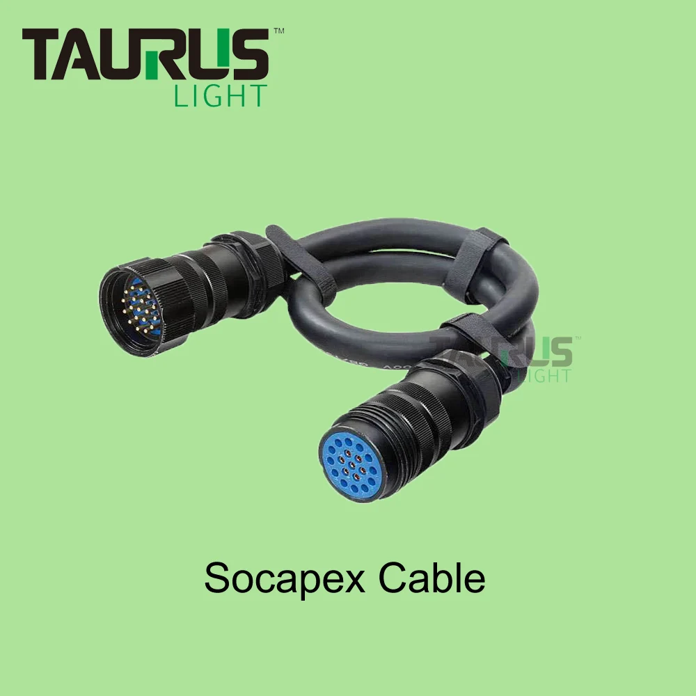 Electric Cable Extension of Socapex 19pin Male to Female Connector