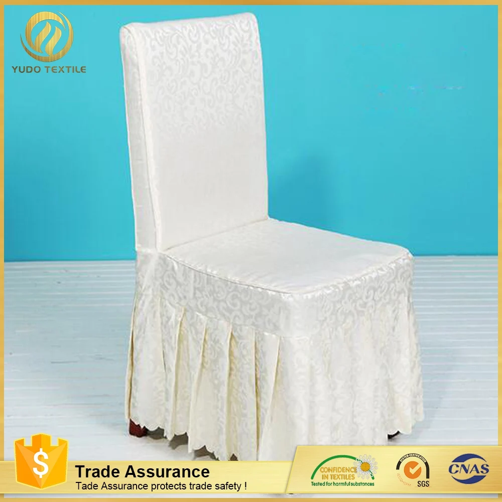
amazing quality 100% Polyester Hotel Chair salon chair cover 