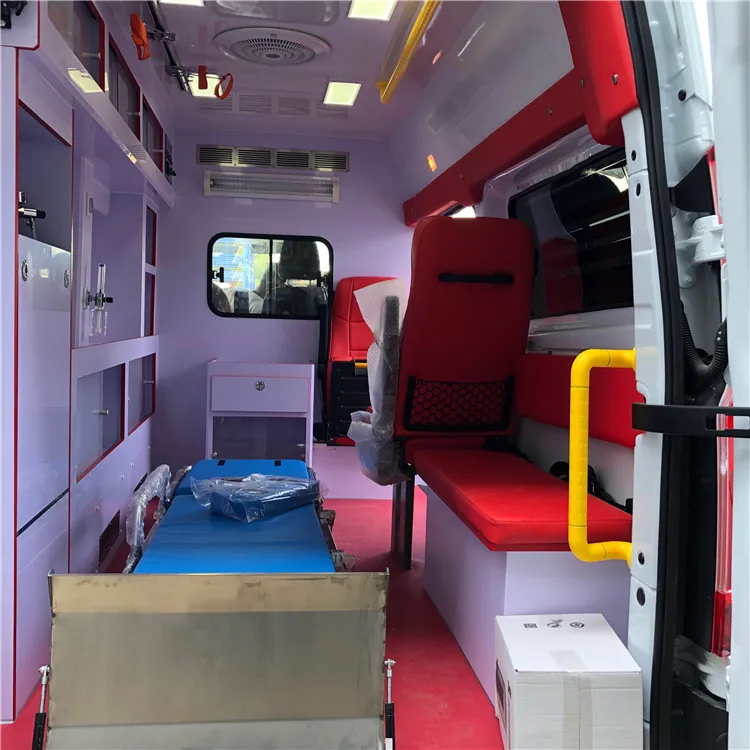 
China Professional Manufacturer Hospital Emergency ICU Ambulance Car 