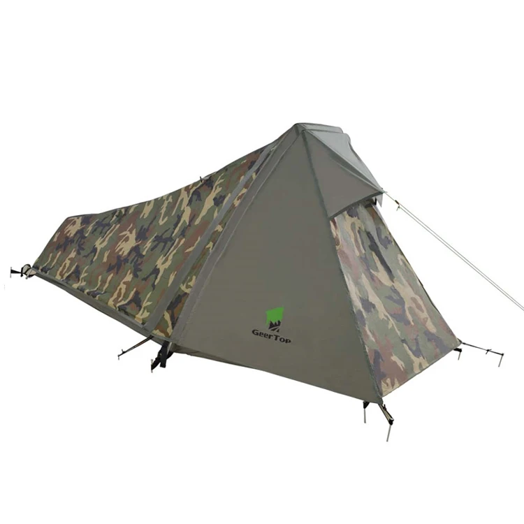 Waterproof portable inflatable outdoor camping desert camouflage tent