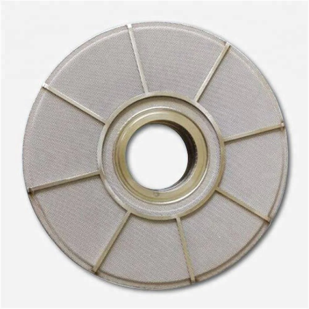 Sintered stainless steel fiber felt leaf disc filter