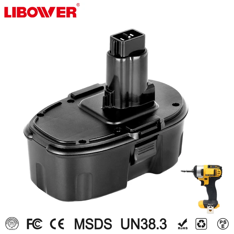 high quality lithium power tool battery 18v 3000mah for dewalt power tool with for samsung cell