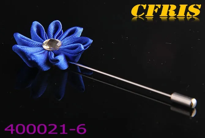 
New arriving coniferous flower with crystal inlaid lapel pins 